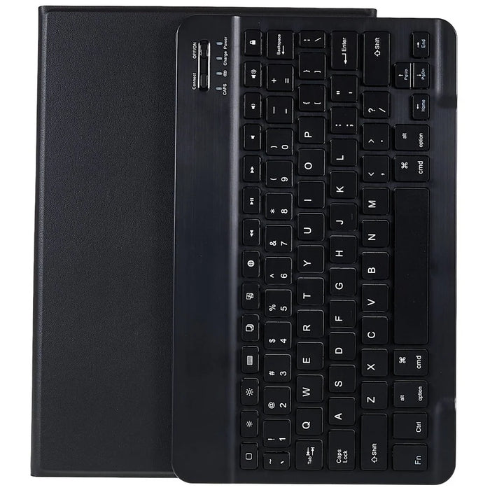 Universal 9.7-inch Bluetooth-compatible Keyboard Leather Case for iPad 9.7 (2017) / Pro 9.7 / iPad Air 2 / Air - Black - 2