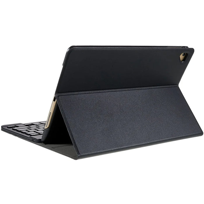 Universal 9.7-inch Bluetooth-compatible Keyboard Leather Case for iPad 9.7 (2017) / Pro 9.7 / iPad Air 2 / Air - Black - 6