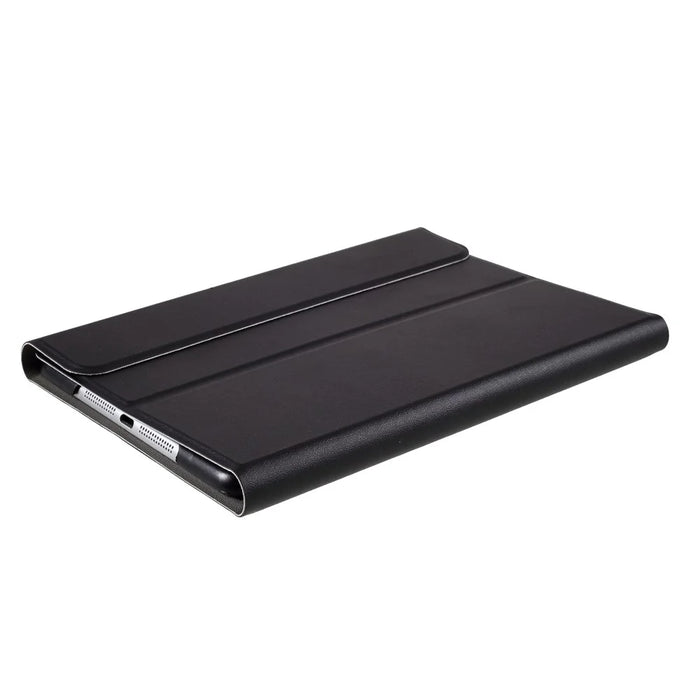 Detachable Bluetooth-compatible Keyboard Leather Stand Case for iPad Mini / Mini 2 / Mini 3 - Black - 7