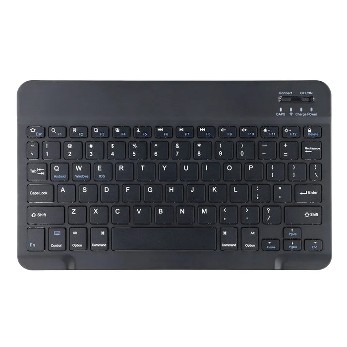 2-in-1 Bluetooth-compatible Keyboard with Removable Leather Stand Protective Case and Pen Slot for iPad Pro 10.5-inch (2017) - Black - 4