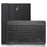 Detachable Bluetooth-compatible Keyboard PU Leather Protection Cover Case for Samsung Galaxy Tab A 10.5 (2018) T590 T595 - Black - 1