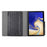 Detachable Bluetooth-compatible Keyboard PU Leather Protection Cover Case for Samsung Galaxy Tab A 10.5 (2018) T590 T595 - Black - 6