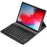 Detachable Wireless Bluetooth-compatible Keyboard Leather Case for iPad Pro 11-inch (2018) - Black - 4