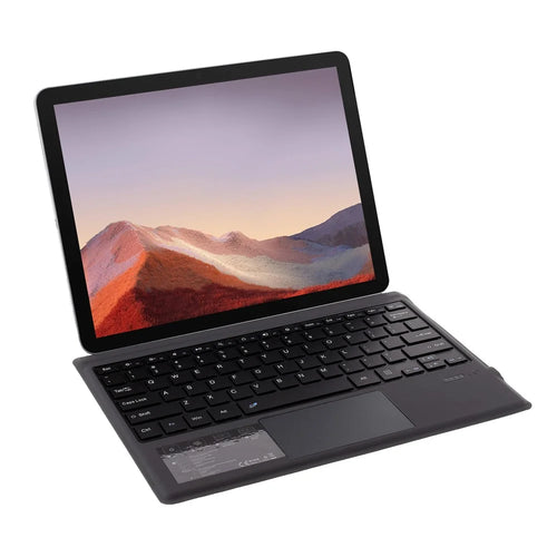 Keyboard Case for Microsoft Surface Pro 7 / 6 / 5 / 4 / 3 Magnetic PU Leather Cover Bluetooth-compatible Keyboard with Touchpad - 1