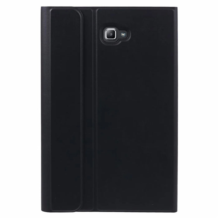 Detachable Bluetooth-compatible Keyboard Litchi Texture Leather Stand Case for Samsung Galaxy Tab A 10.1 (2016) / T580 / T585 - Black - 2