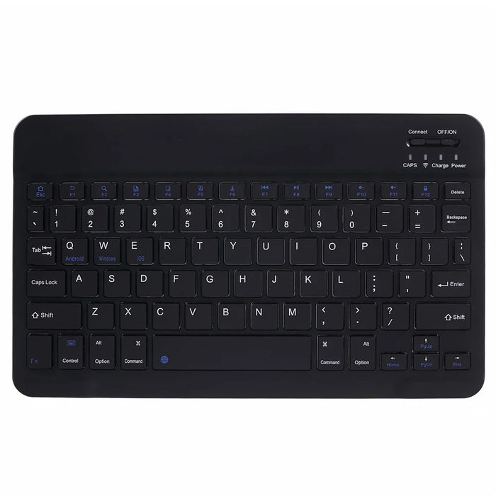 Detachable Bluetooth-compatible Keyboard Litchi Texture Leather Stand Case for Samsung Galaxy Tab A 10.1 (2016) / T580 / T585 - Black - 4