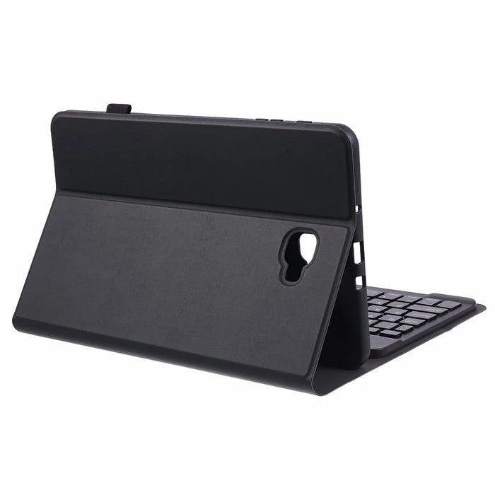 Detachable Bluetooth-compatible Keyboard Litchi Texture Leather Stand Case for Samsung Galaxy Tab A 10.1 (2016) / T580 / T585 - Black - 6