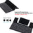 Portable Foldable Wireless Bluetooth-compatible 3.0 Keypad with Stand for Windows / iOS / Android Tablet and Smartphone - 5