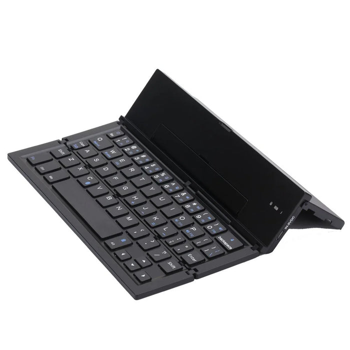 Portable Foldable Wireless Bluetooth-compatible 3.0 Keypad with Stand for Windows / iOS / Android Tablet and Smartphone - 6