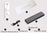 Portable Foldable Wireless Bluetooth-compatible 3.0 Keypad with Stand for Windows / iOS / Android Tablet and Smartphone - 7