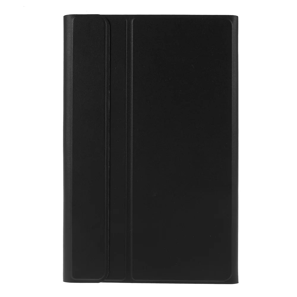 For Samsung Galaxy Tab A 10.1 (2019) T510 / T515 Magnetic Detachable Bluetooth-compatible Keyboard + PU Leather Fine Sheep Lines Tablet Case 2-in-1 - Black - 5