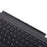 Ultra-Slim PU Leather Magnetic Wireless Bluetooth-compatible Keyboard with Trackpad for Microsoft Surface Pro 6 / 5 / 4 / 3 - Dark Grey - 4