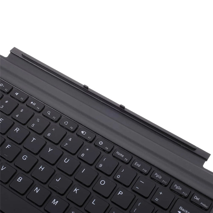 Ultra-Slim PU Leather Magnetic Wireless Bluetooth-compatible Keyboard with Trackpad for Microsoft Surface Pro 6 / 5 / 4 / 3 - Dark Grey - 4