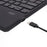Ultra-Slim PU Leather Magnetic Wireless Bluetooth-compatible Keyboard with Trackpad for Microsoft Surface Pro 6 / 5 / 4 / 3 - Dark Grey - 6