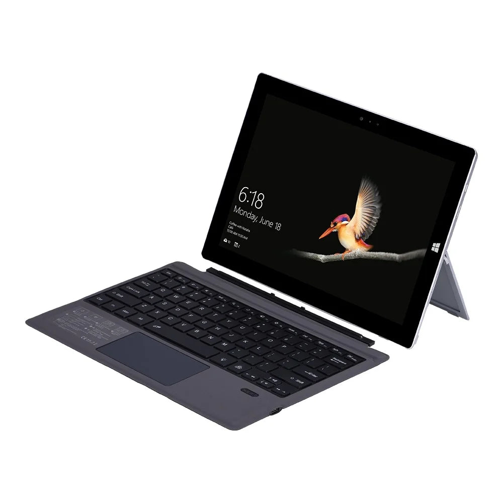 SF-1089D Microfiber Leather Magnetic Wireless Bluetooth-compatible Keyboard for Microsoft Surface Pro 6/5/4/3 - 2