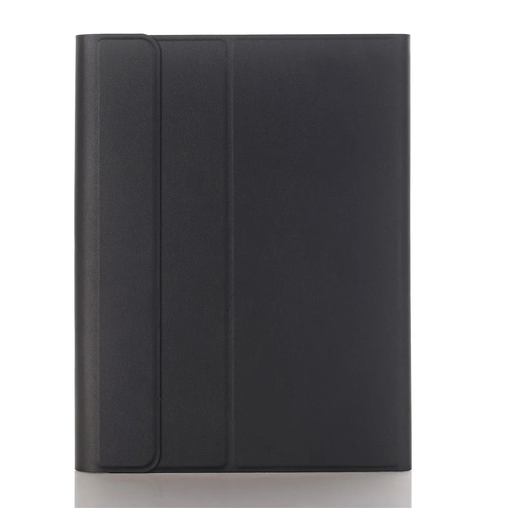 2 in 1 Bluetooth-compatible Keyboard Leather Case for iPad 10.2 (2021) / (2020) / (2019) / Air 10.5 inch (2019) / Pro 10.5-inch (2017) (A102B) - Black - 2