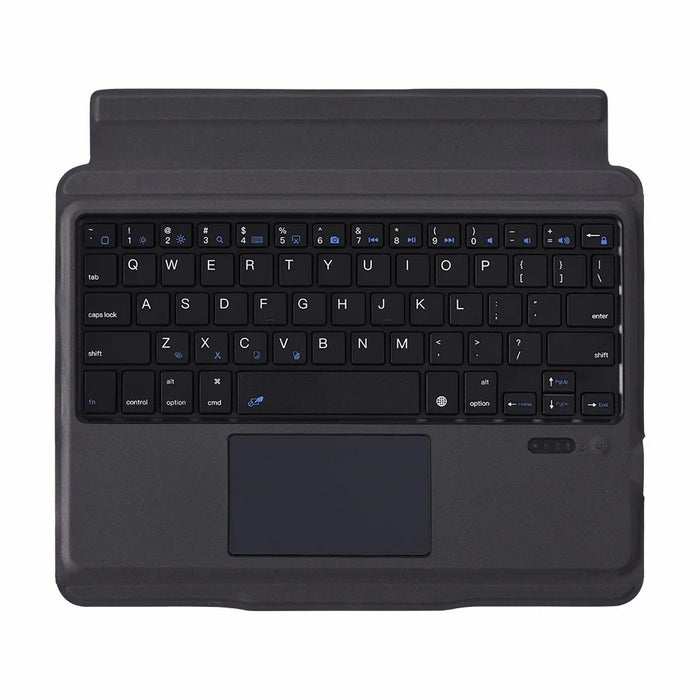 T-205 Detachable Bluetooth-compatible Keyboard + TPU Tablet Casing for iPad 9.7-inch (2018) (2017)/iPad Air 2/Air (2013), Etc - Black - 3