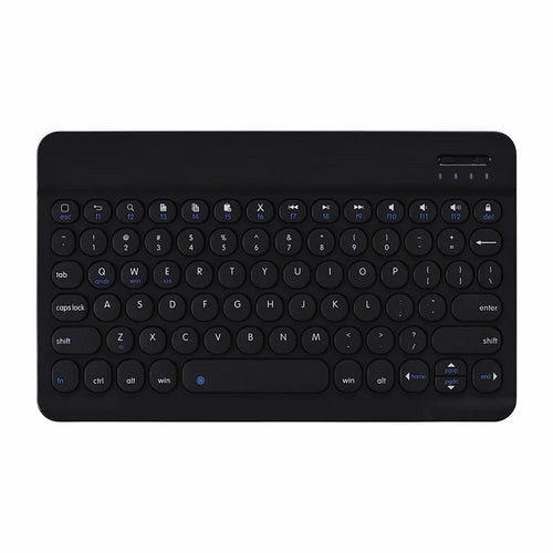 Universal Portable Bluetooth-compatible 3.0 Keyboard for Tablets - Black - 1