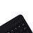 Universal Portable Bluetooth-compatible 3.0 Keyboard for Tablets - Black - 3