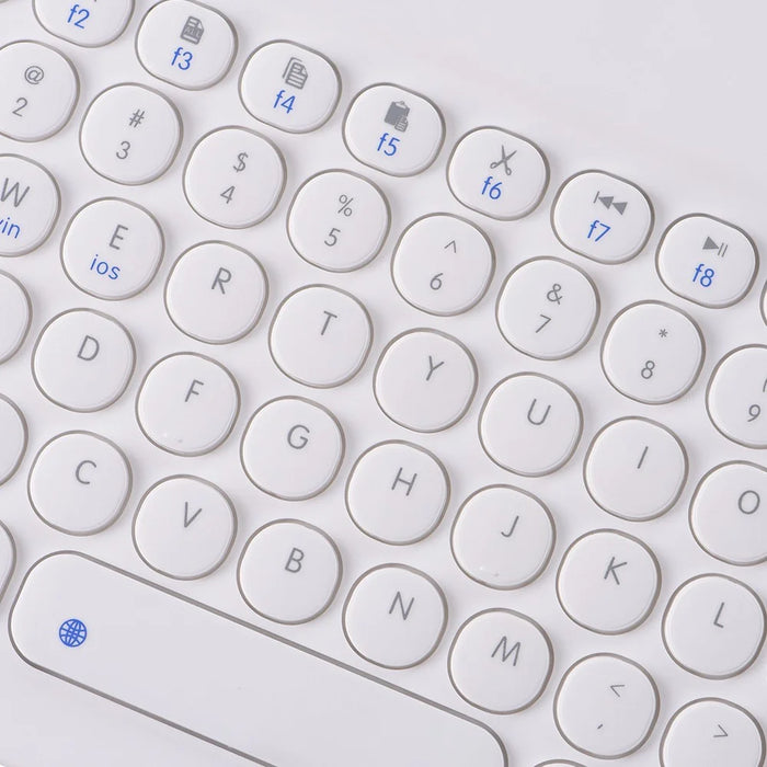 FT-3031 Bluetooth-compatible Keyboard Case for Huawei MatePad Pro - White - 7