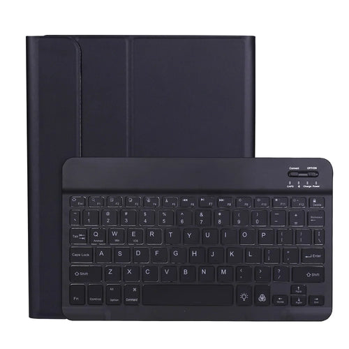 For iPad Air 11 (2026) / (2025) / (2024) / Air (2020) / (2022) / Pro 11 (2018) / (2020) / (2021) / (2022) A11BS Bluetooth-Compatible Keyboard Cover - Black - 1