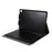 2-in-1 Wireless Bluetooth-compatible Keyboard Leather Stand Shell for iPad 10.2 (2021)/(2020)/(2019)/Air 10.5 inch (2019)/Pro 10.5-inch (2017) - Dark Blue - 6
