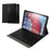 Wireless Bluetooth-compatible Keyboard Leather Stand Case for iPad Pro 11-inch (2020) / (2018) / Air (2022) / (2020) - Black - 1