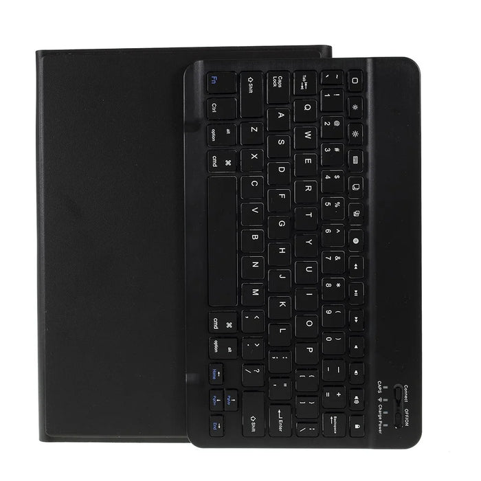 Wireless Bluetooth-compatible Keyboard Leather Stand Case for iPad Pro 11-inch (2020) / (2018) / Air (2022) / (2020) - Black - 4