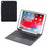 T-206 Detachable Bluetooth-compatible Keyboard + TPU Tablet Case for iPad 10.2 (2021)/(2020)/(2019)/iPad Air 10.5 inch (2019)/iPad Pro 10.5-inch (2017) - Black - 1