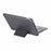 T-206 Detachable Bluetooth-compatible Keyboard + TPU Tablet Case for iPad 10.2 (2021)/(2020)/(2019)/iPad Air 10.5 inch (2019)/iPad Pro 10.5-inch (2017) - Black - 3