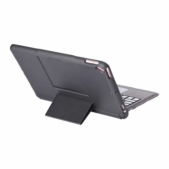 T-206 Detachable Bluetooth-compatible Keyboard + TPU Tablet Case for iPad 10.2 (2021)/(2020)/(2019)/iPad Air 10.5 inch (2019)/iPad Pro 10.5-inch (2017) - Black - 3