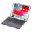 T-206 Detachable Bluetooth-compatible Keyboard + TPU Tablet Case for iPad 10.2 (2021)/(2020)/(2019)/iPad Air 10.5 inch (2019)/iPad Pro 10.5-inch (2017) - Black - 6