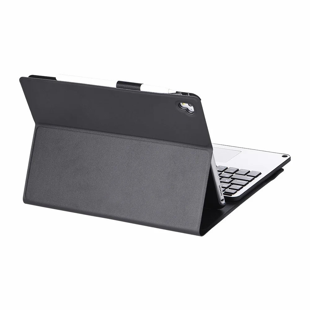 3058B Detachable Bluetooth-compatible Keyboard + TPU Tablet Cover for iPad 9.7-inch (2018) (2017)/iPad Air 2/iPad Pro 9.7 inch (2016) - Black - 5