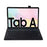 Detachable Bluetooth-compatible Keyboard Leather Stand Case without Backlit for Samsung Galaxy Tab A7 10.4 (2020) / (2022) T500 T505 - Black - 6