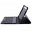 Bluetooth-compatible Backlight Keyboard Leather Stand Shell for Samsung Galaxy Tab S7 T870 T875 / S8 - Black - 7