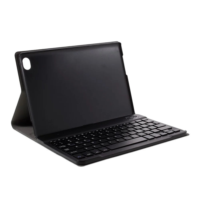 Wireless Bluetooth-compatible Keyboard Leather Stand Shell for Huawei Mediapad M5 Lite 10.1" / C5 10.1" - Black - 7