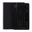 For iPad Air (2022) / (2020) Bluetooth-compatible Wireless Keyboard Leather Case with Pen Slot - Black - 1