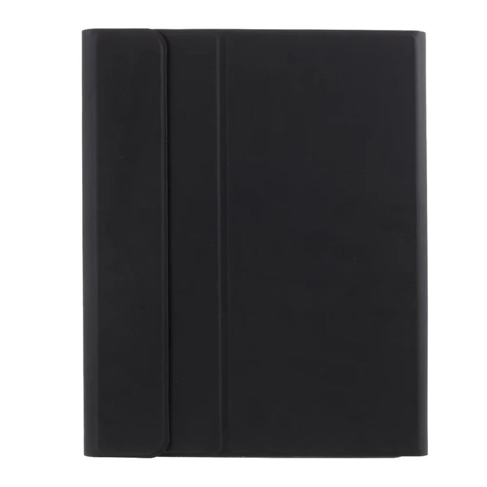 For iPad Air (2022) / (2020) Bluetooth-compatible Wireless Keyboard Leather Case with Pen Slot - Black - 4