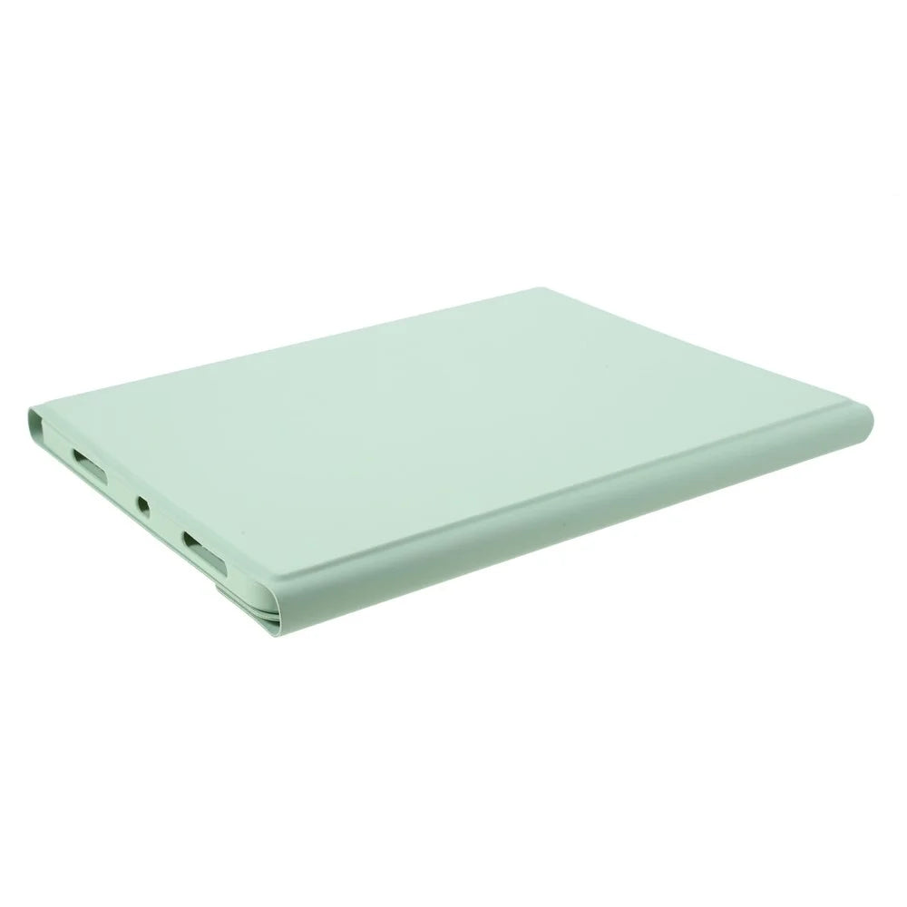 For iPad Air (2022)/(2020) Wireless Touch Pad Bluetooth-compatible Keyboard Leather Case - Light Green - 5