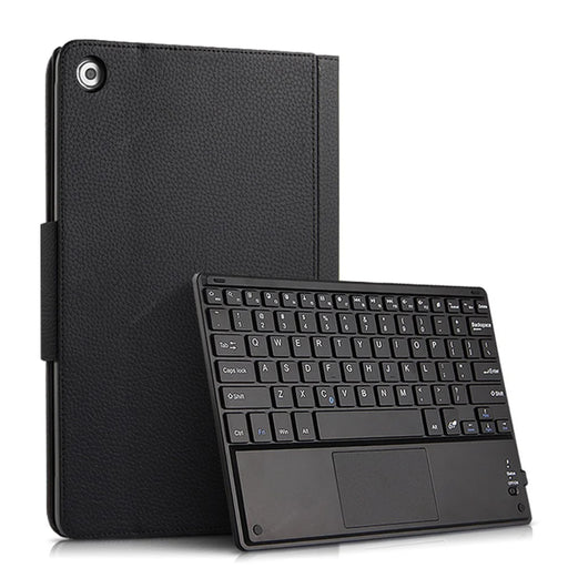 For Lenovo Tab M10 Plus Wireless Touch Bluetooth-compatible Keyboard Leather Case - 1