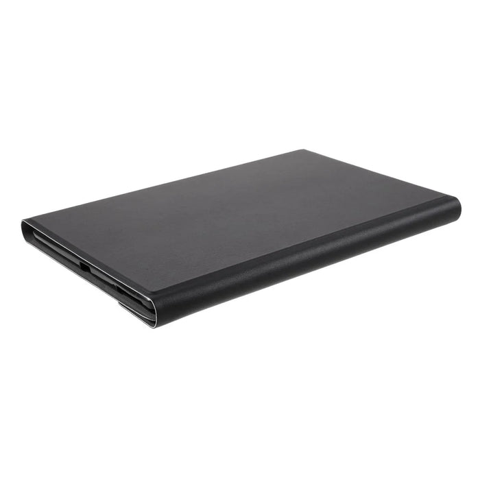 Bluetooth-compatible Keyboard Leather Stand Case for Lenovo Tab M10 Plus - Black - 5
