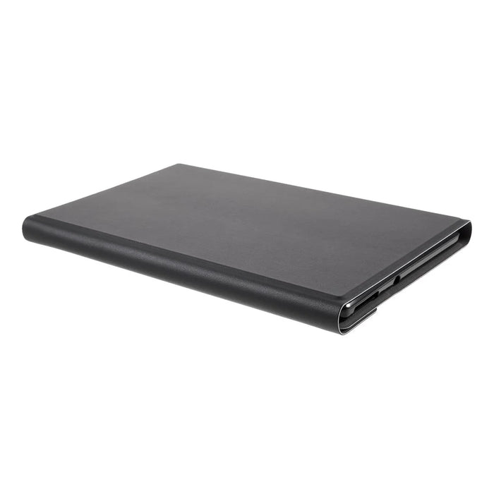 Bluetooth-compatible Keyboard Leather Stand Case for Lenovo Tab M10 Plus - Black - 6