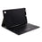 Bluetooth-compatible Keyboard Leather Stand Case for Lenovo Tab M10 Plus - Black - 7