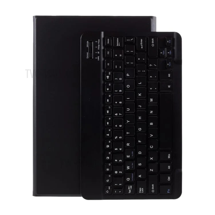 Bluetooth Keyboard Leather for Lenovo Xiaoxin Pad Pro 11.5-inch Tablet Stand Shell - Black - 1