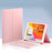 For iPad Pro 11-inch (2018) / iPad Air (2022) / (2020) Leather Stand Tablet Case with Detachable Magnetic Wireless Keyboard (Without Touchpad) - Pink - 3