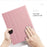 For iPad Pro 11-inch (2018) / iPad Air (2022) / (2020) Leather Stand Tablet Case with Detachable Magnetic Wireless Keyboard (Without Touchpad) - Pink - 5