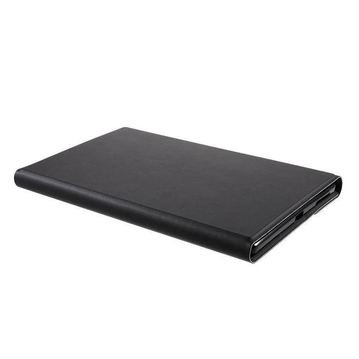 Bluetooth-compatible Keyboard Leather Stand Cover Case for Lenovo Tab M10 HD Gen 2 X306F - Black - 5