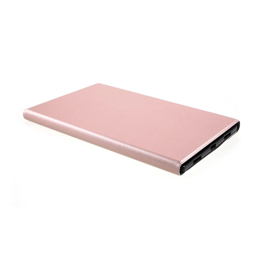 Bluetooth Backlight Keyboard Leather Stand Shell for Lenovo Xiaoxin Pad Pro 11 XJ706F  - Rose Gold - 5