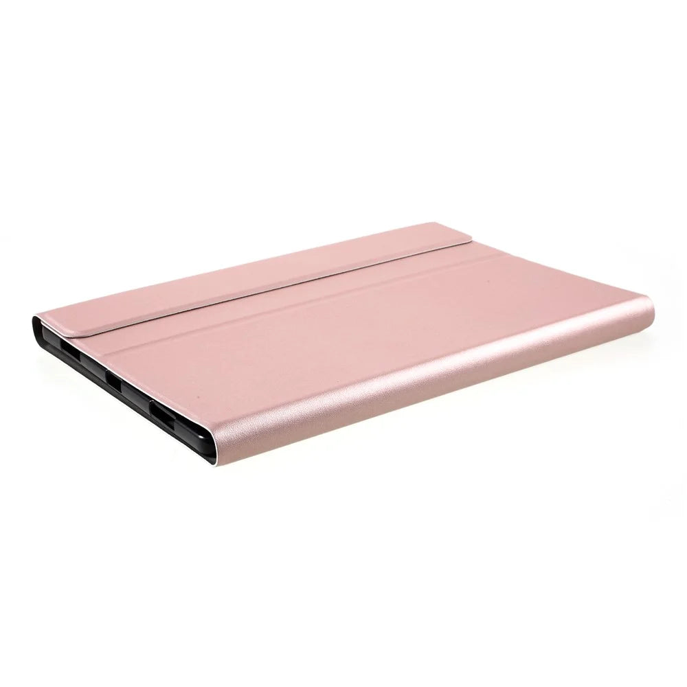 Bluetooth Backlight Keyboard Leather Stand Shell for Lenovo Xiaoxin Pad Pro 11 XJ706F  - Rose Gold - 6