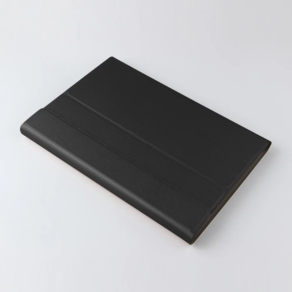 For iPad 10.2 (2021) / (2020) / (2019) Leather Stand Tablet Case with Detachable Magnetic Wireless Keyboard (Without Touchpad) - Black - 3